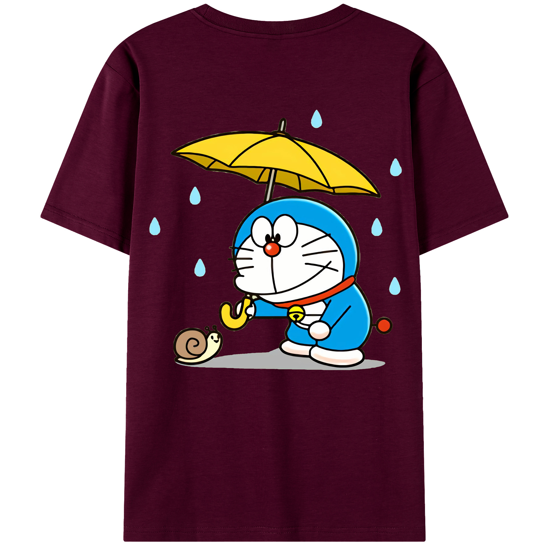 （画像用） ドラえもん Doraemon レディース半袖Tシャツ(バックプリント)